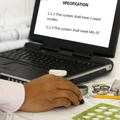 קורס כתיבת מפרטים טכניים - Technical Specifications Writing